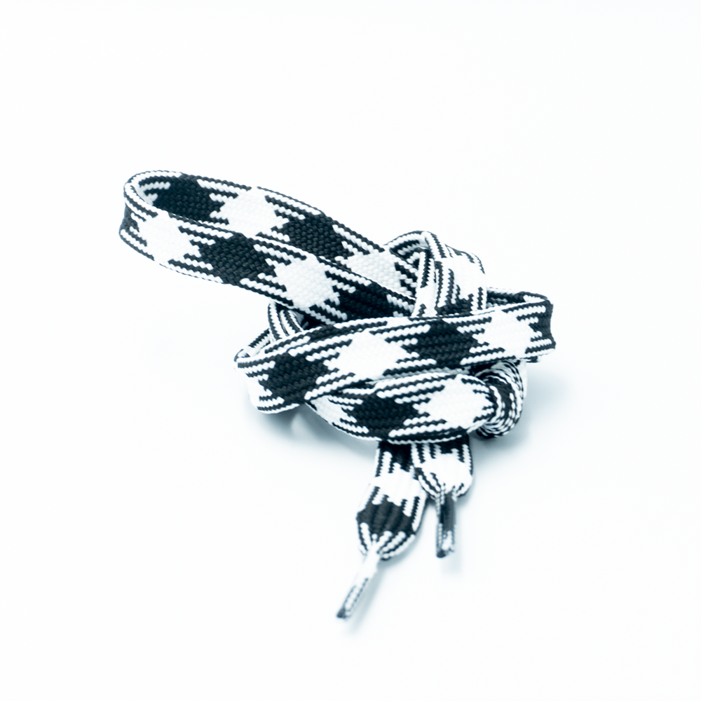 Blanco óptico/Rombo/Negro