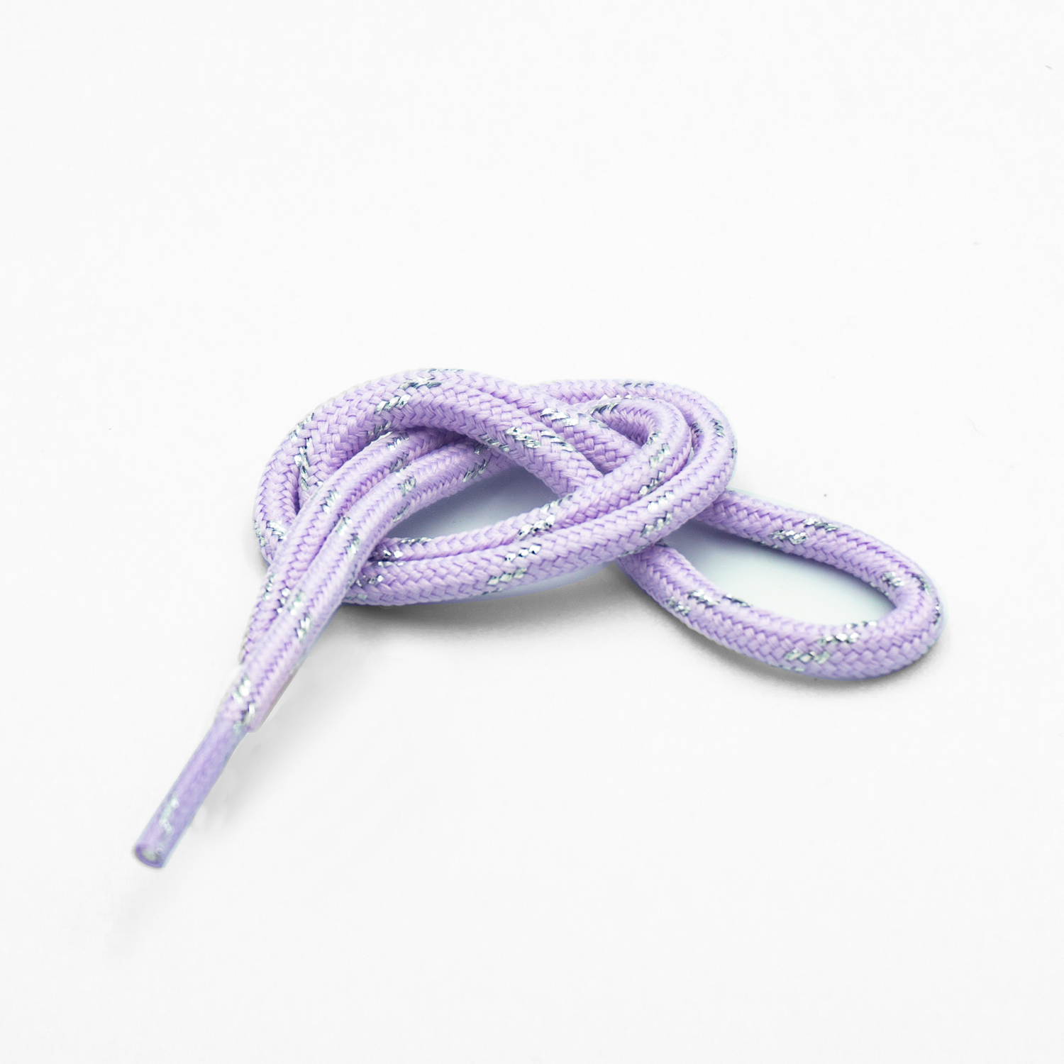 Lila/3 puntos juntos/Lurex Gris Plata